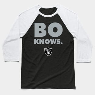 BO KNOWS RAIDER NATION! Baseball T-Shirt